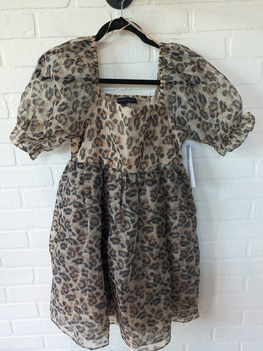 Animal Print Dress Party Short Endless Rose, Size Xs