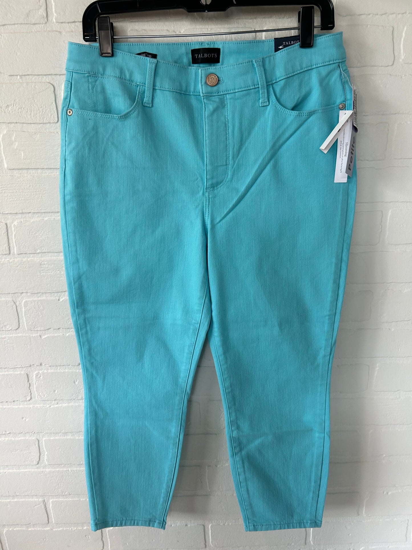 Blue Pants Cropped Talbots, Size 10petite