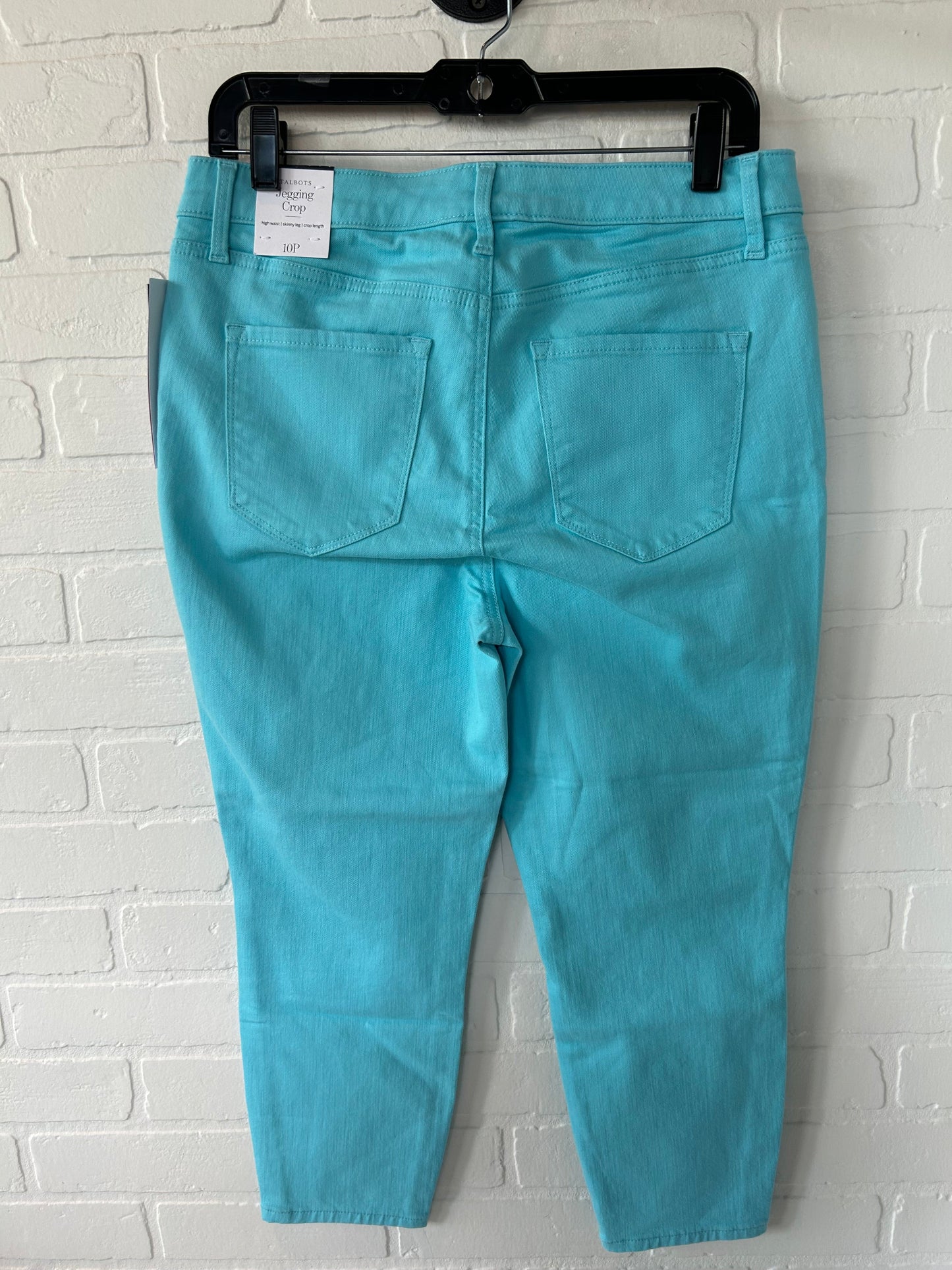 Blue Pants Cropped Talbots, Size 10petite