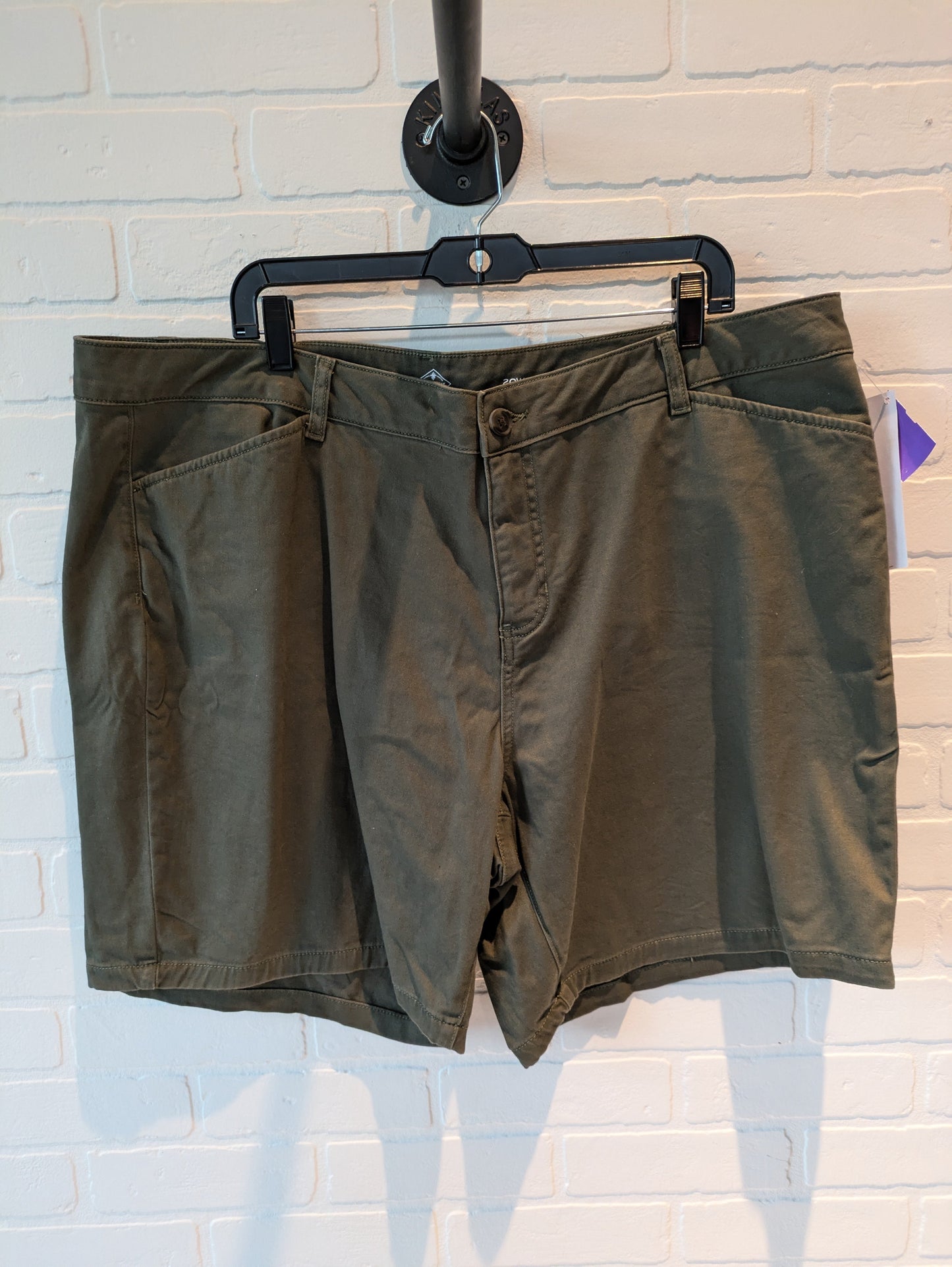 Green Shorts Talbots, Size 20