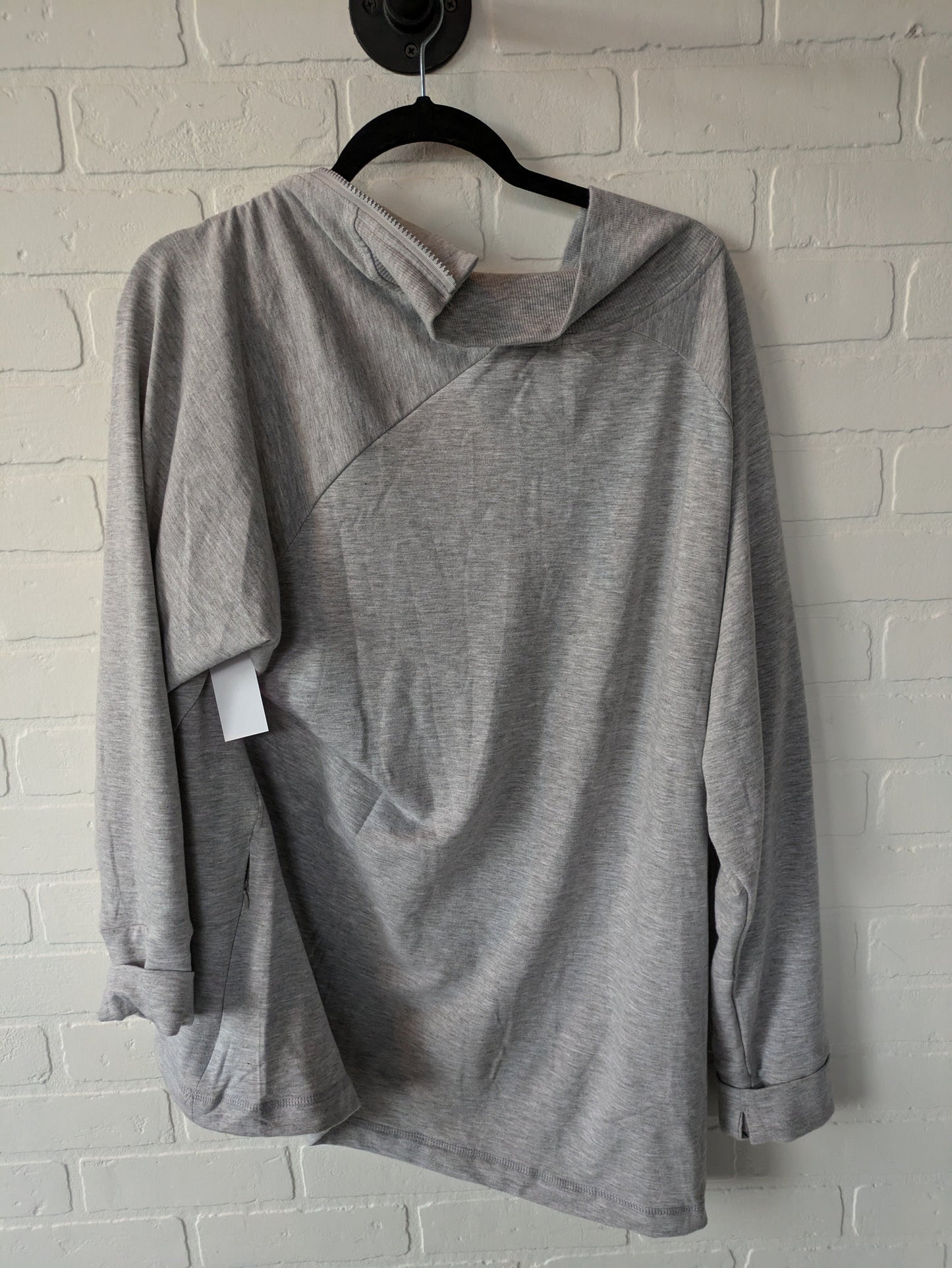 Grey Sweatshirt Crewneck Jones New York, Size 2x