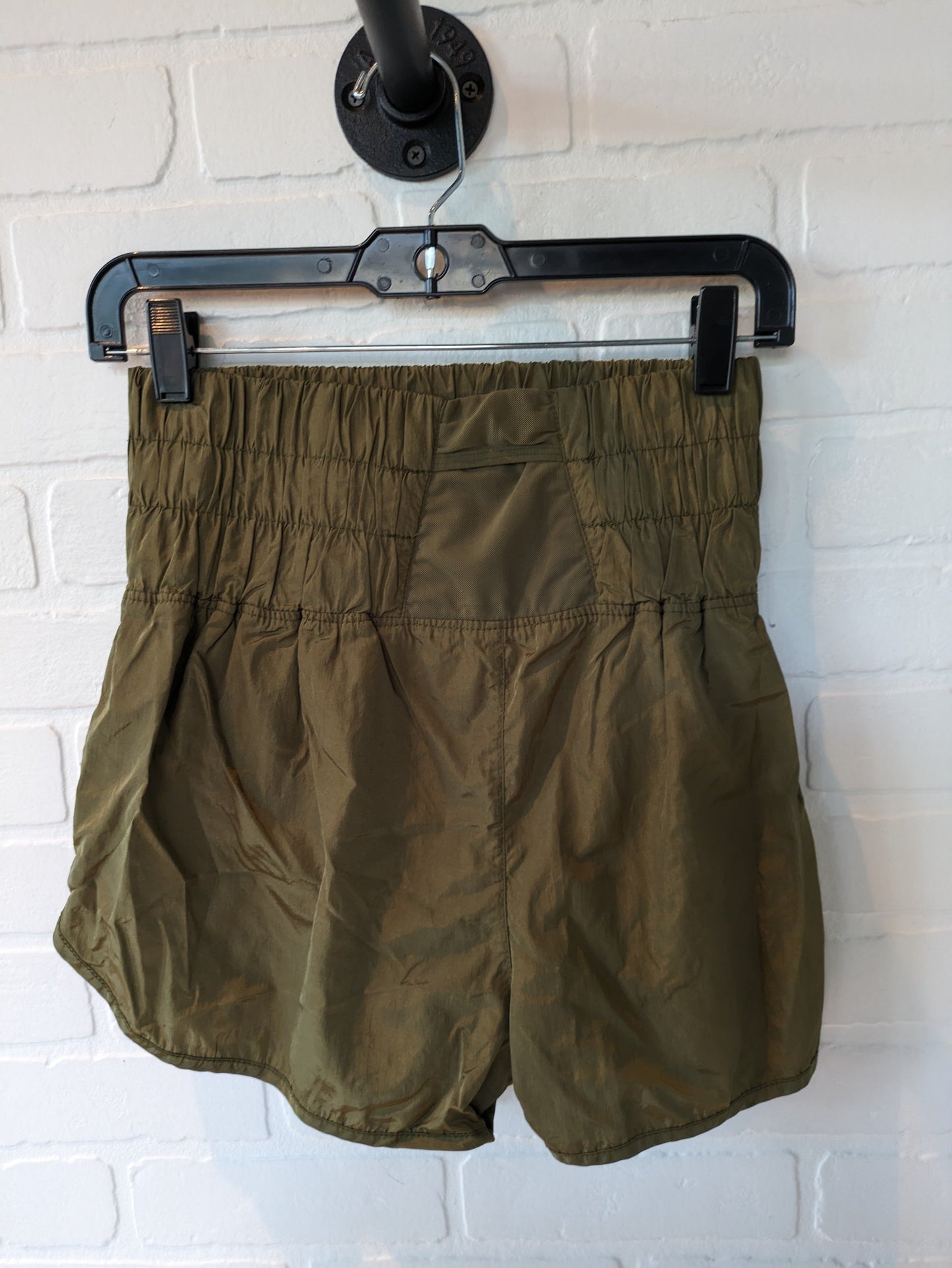 Green Athletic Shorts Free People, Size 8