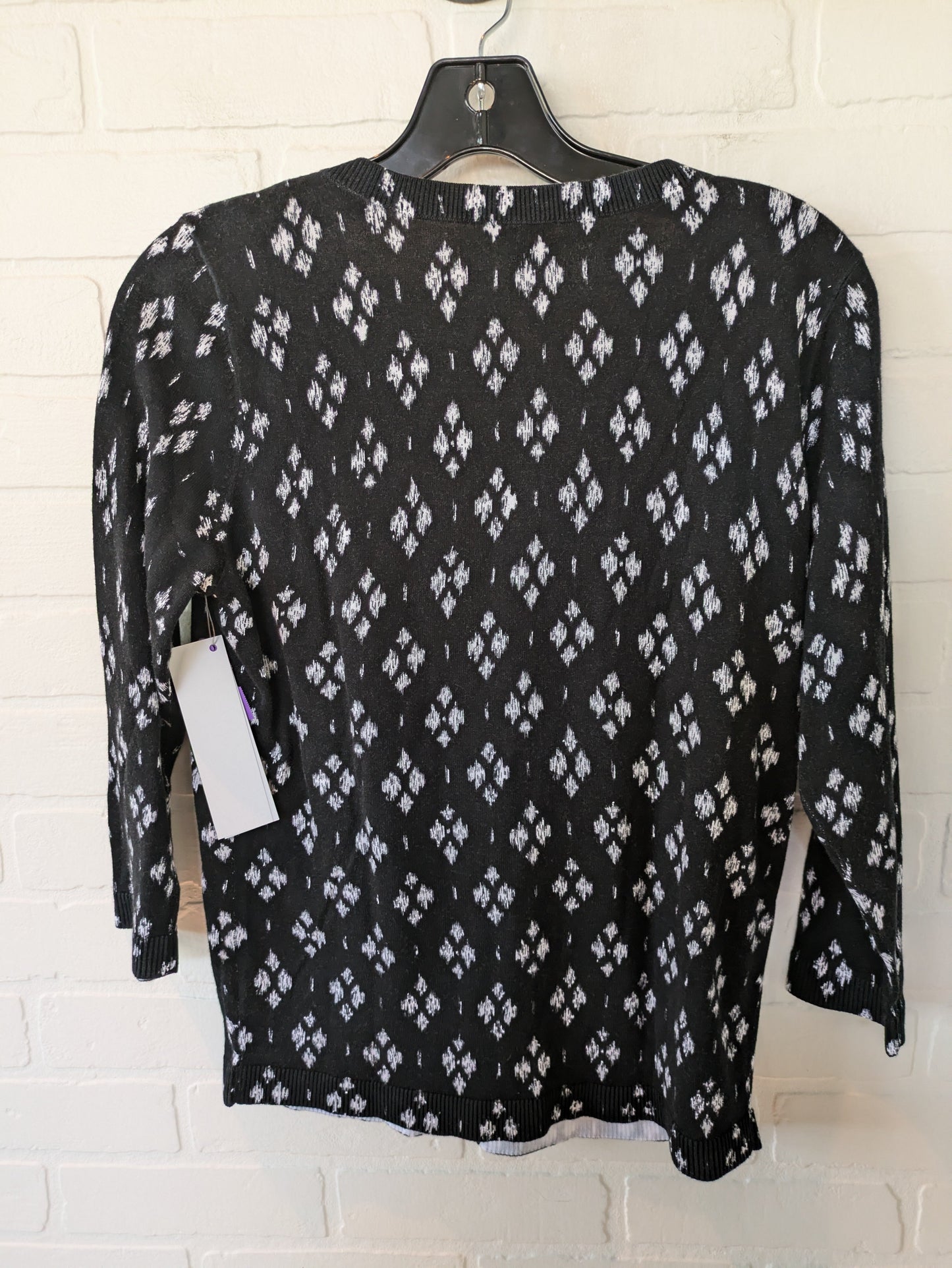 Black Sweater Cardigan Talbots, Size M