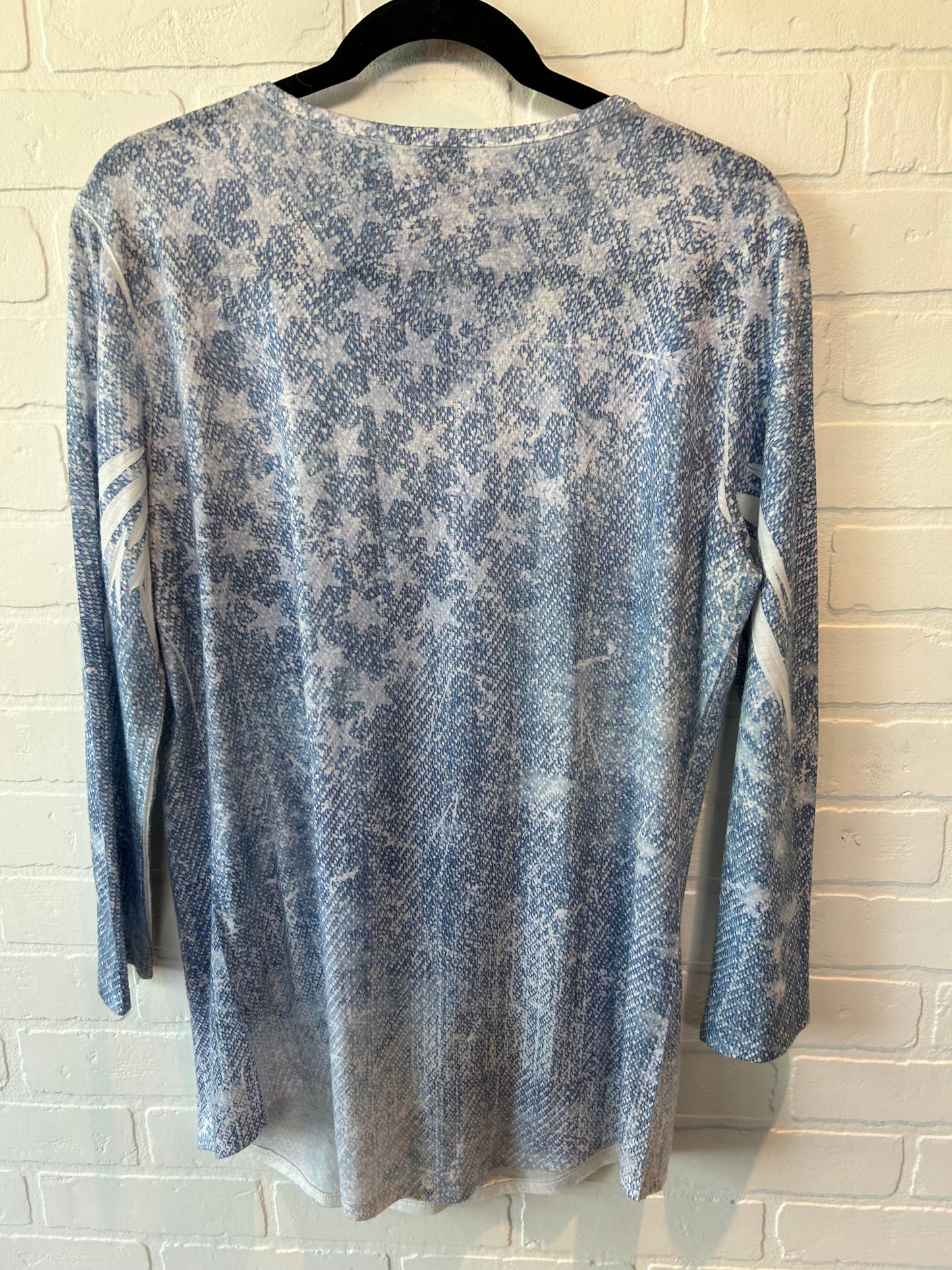 Blue Top Long Sleeve Reba, Size L