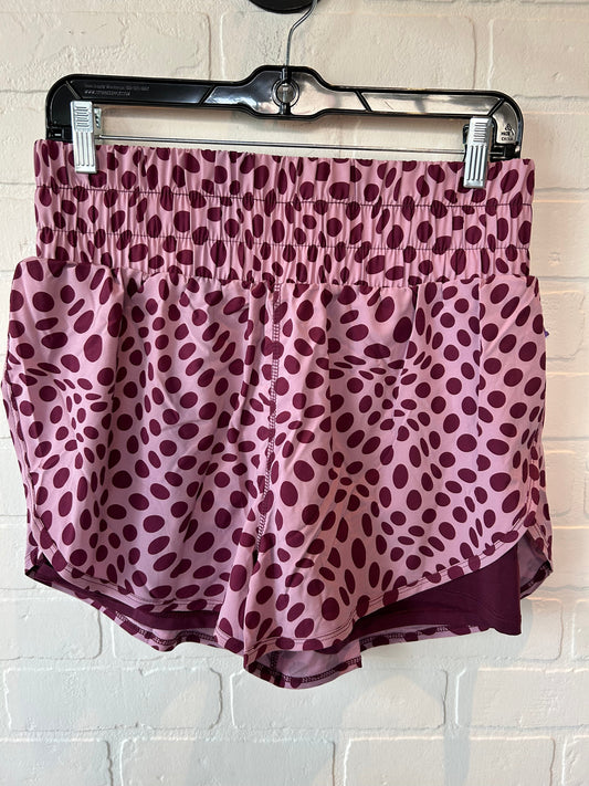 Pink & Purple Athletic Shorts Clothes Mentor, Size 8