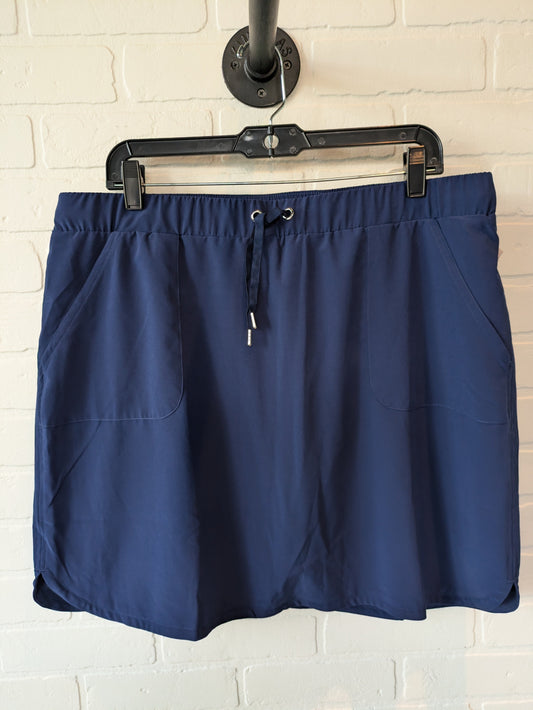 Blue Athletic Skirt Chicos, Size 14