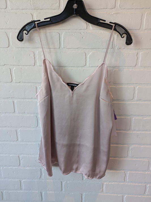 Top Sleeveless By Express In Pink, Size: S