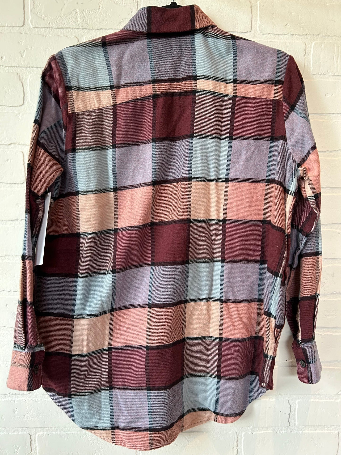Blue & Red Top Long Sleeve Madewell, Size Xs