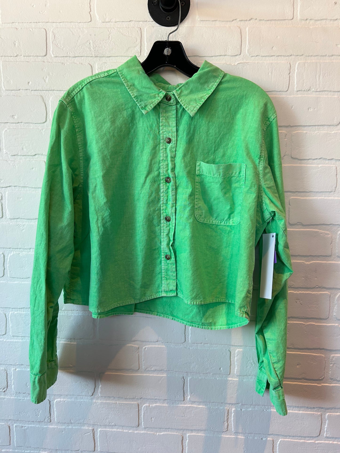 Green Top Long Sleeve Universal Thread, Size L