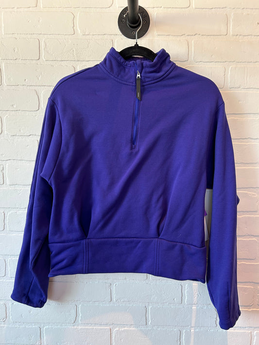 Purple Athletic Sweatshirt Crewneck Athleta, Size S