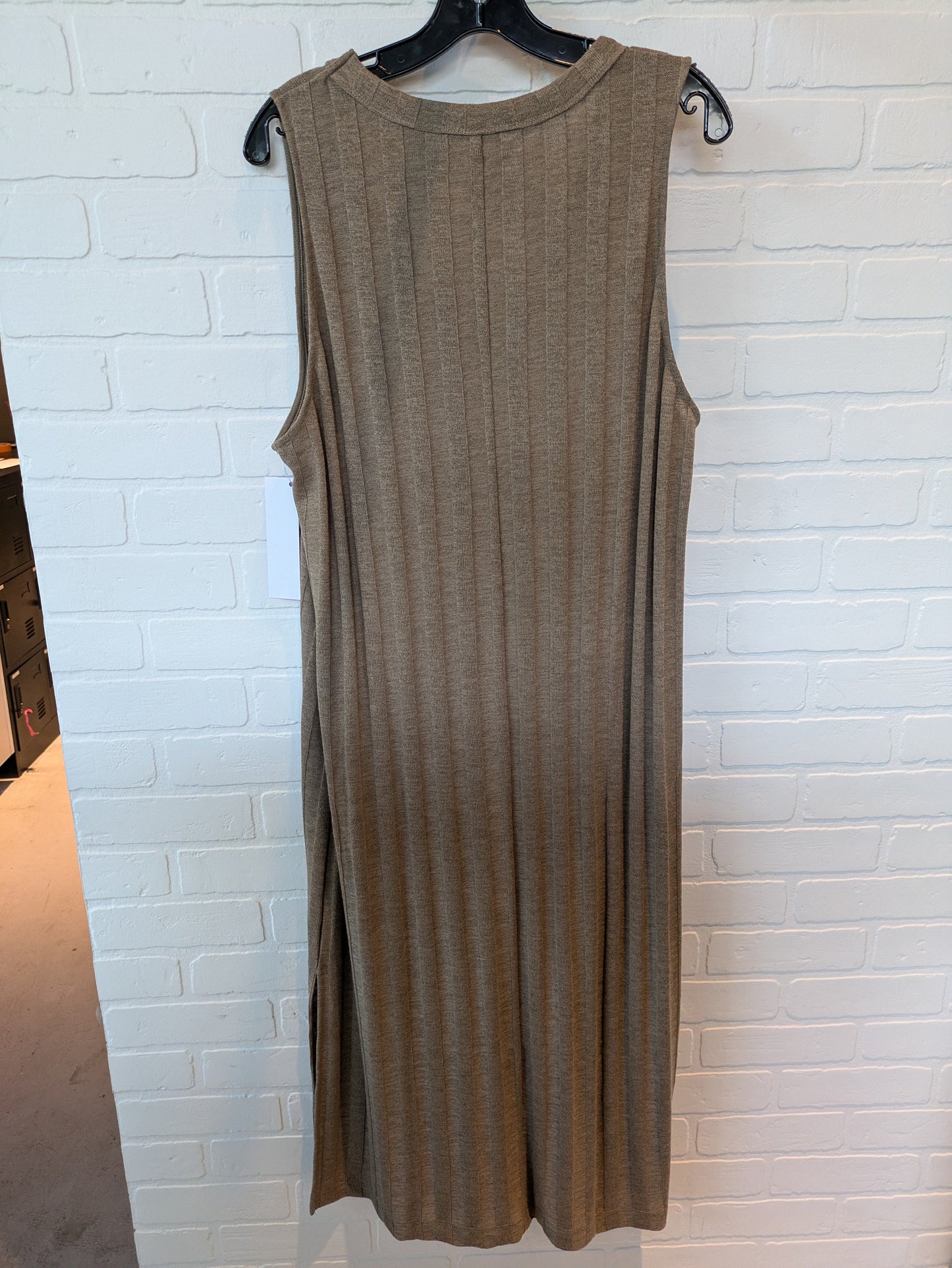 Brown Dress Casual Maxi H&m, Size Xl