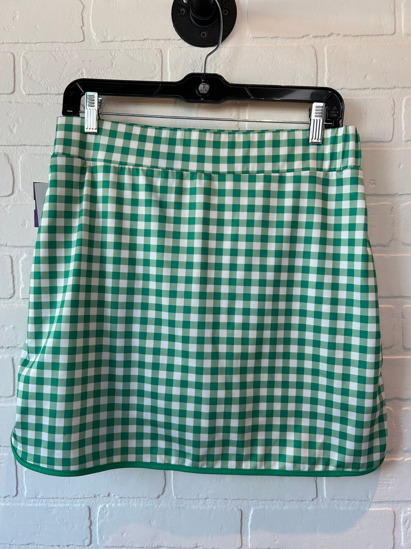 Green & White Athletic Skirt J. Crew, Size 8