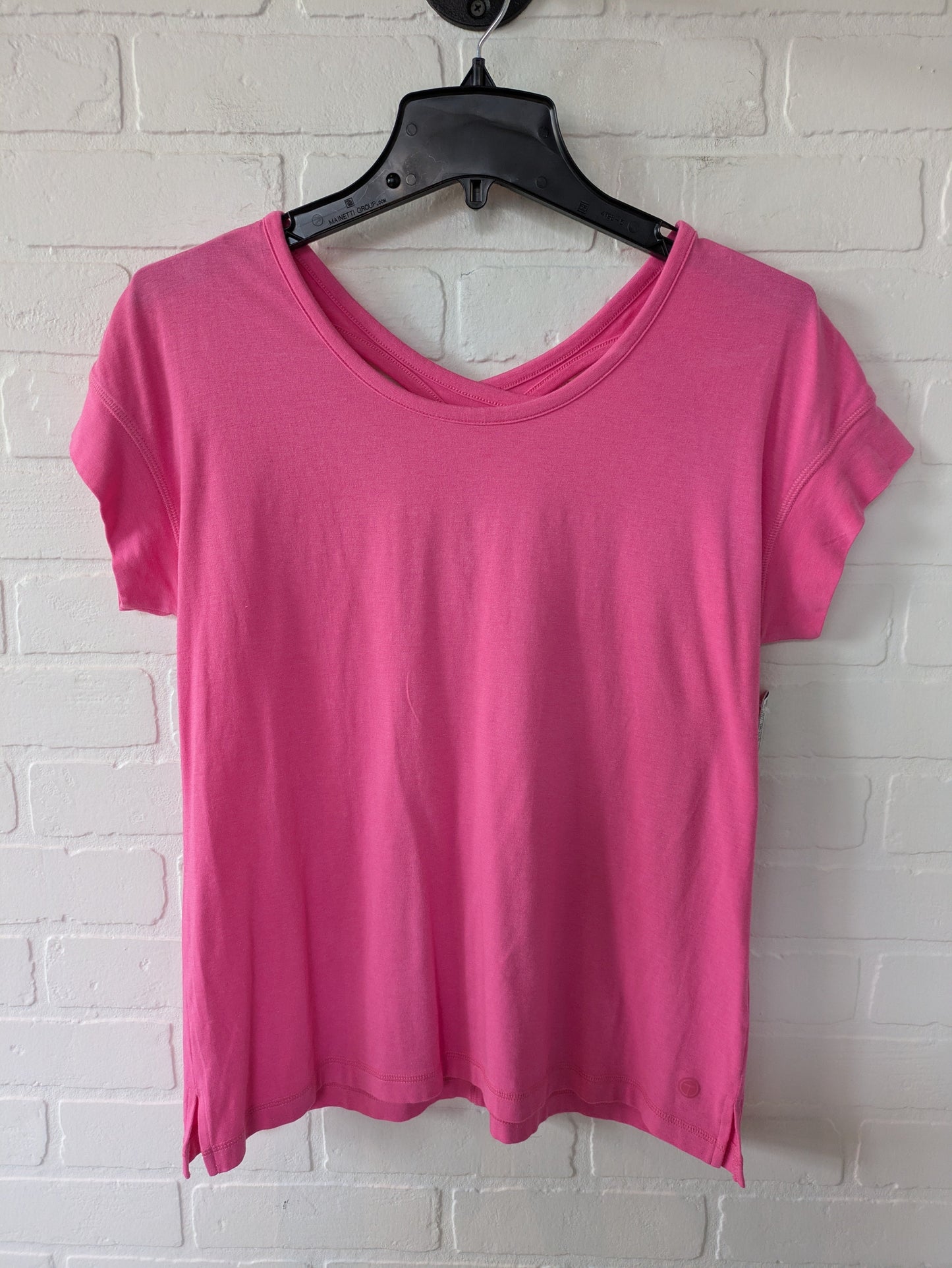 Pink Athletic Top Short Sleeve Talbots, Size M