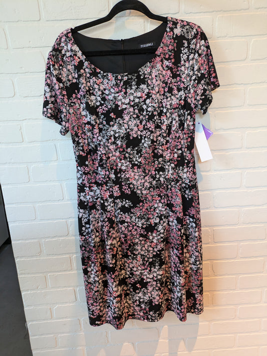 Black & Pink Dress Work Roz And Ali, Size L