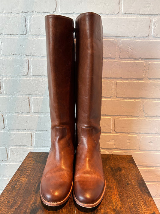 Brown Boots Designer Frye, Size 8.5