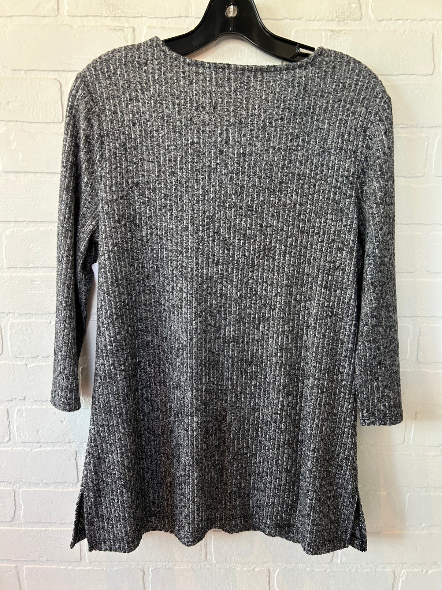 Grey Top Long Sleeve Chicos, Size M