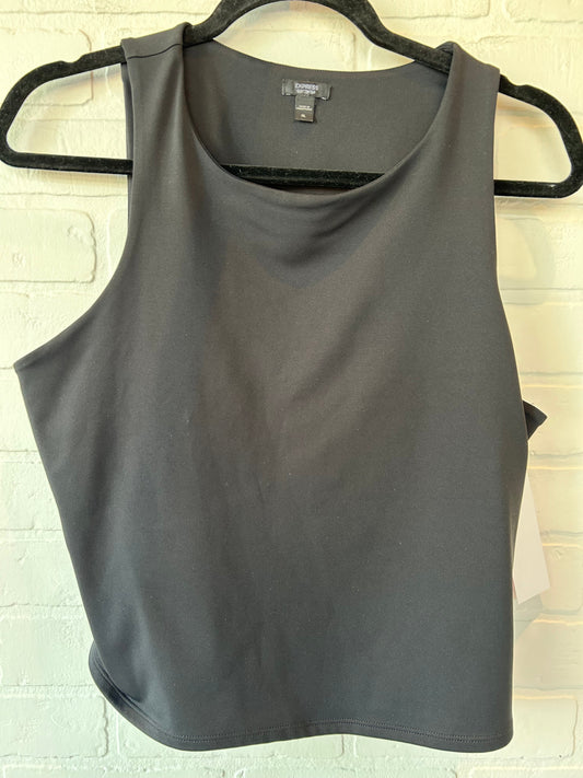 Black Top Sleeveless Express, Size Xl