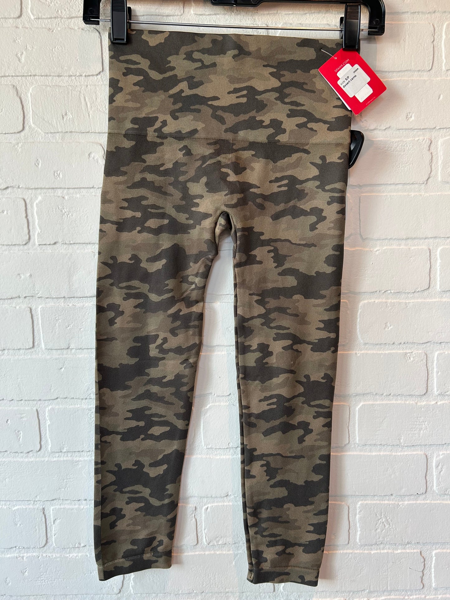 Camouflage Print Pants Leggings Spanx, Size 4