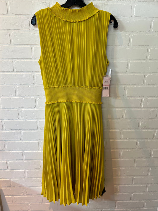 Yellow Dress Party Midi Nanette Lepore, Size M