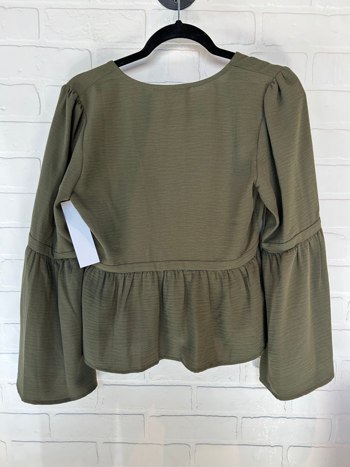 Green Top Long Sleeve Sugar Lips, Size Xs