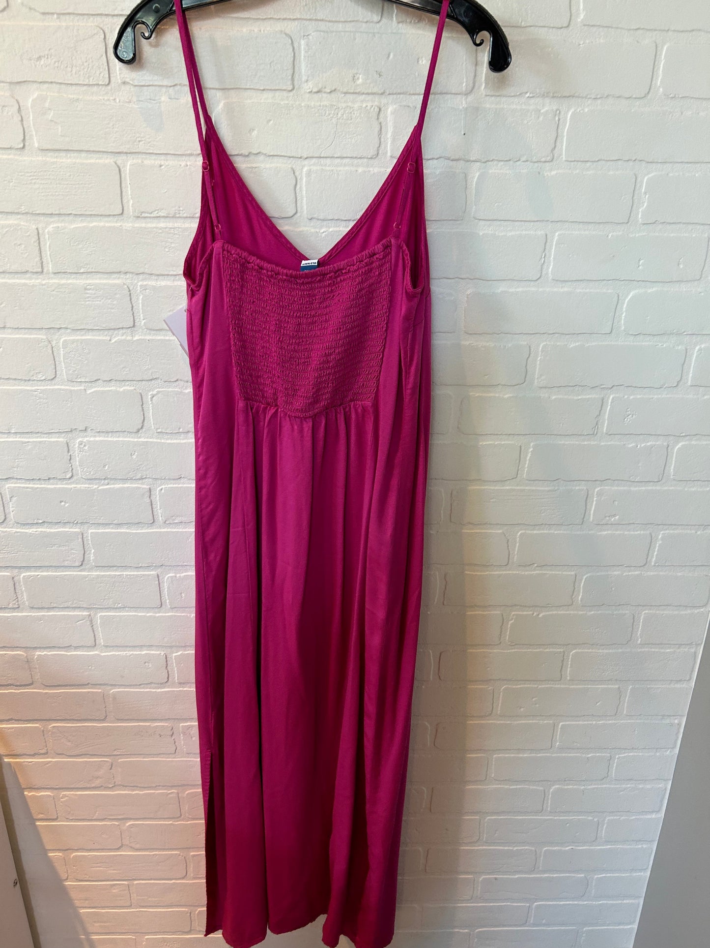 Pink Dress Casual Midi Old Navy, Size M