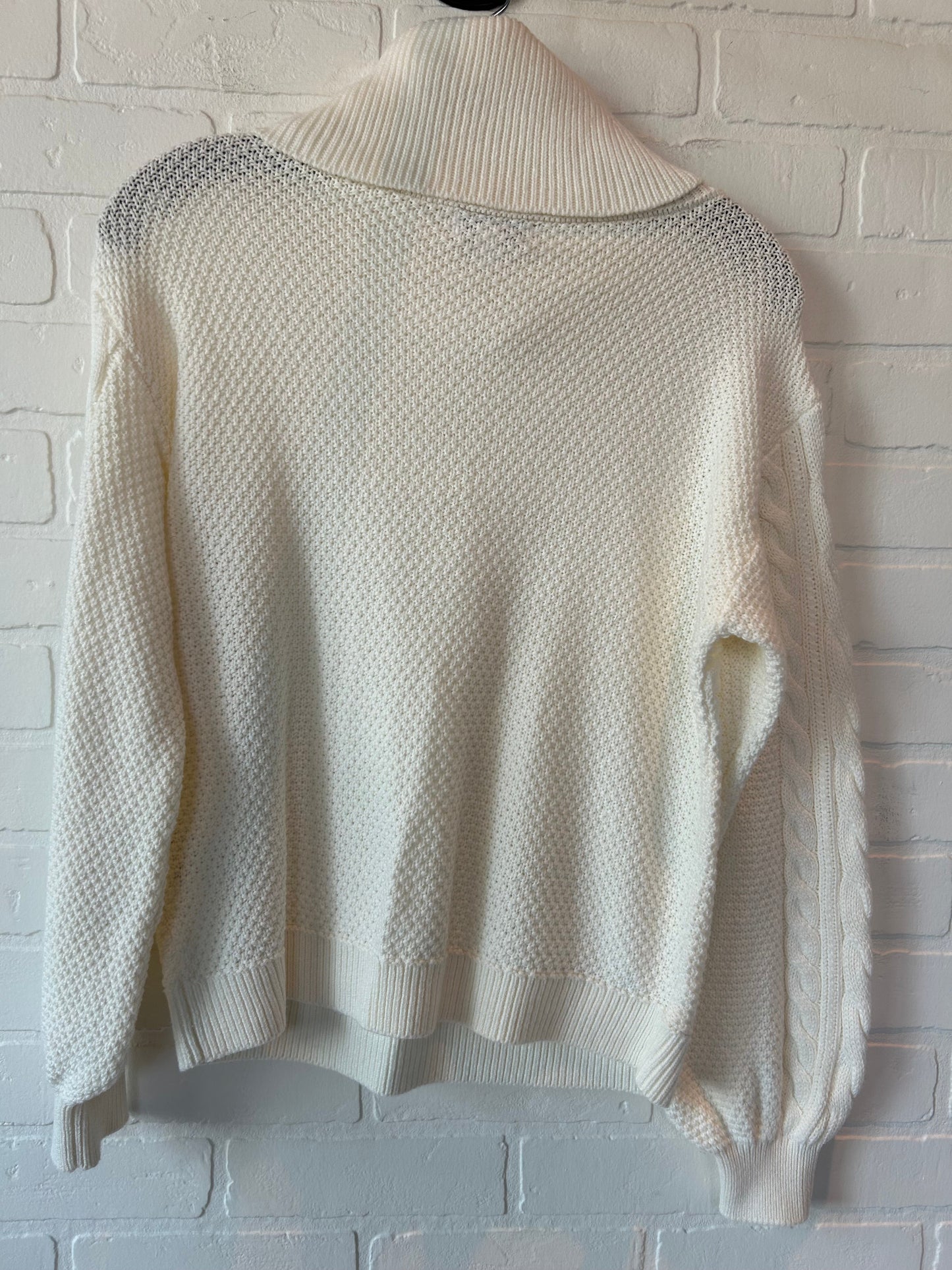 Cream Top 3/4 Sleeve Talbots, Size S