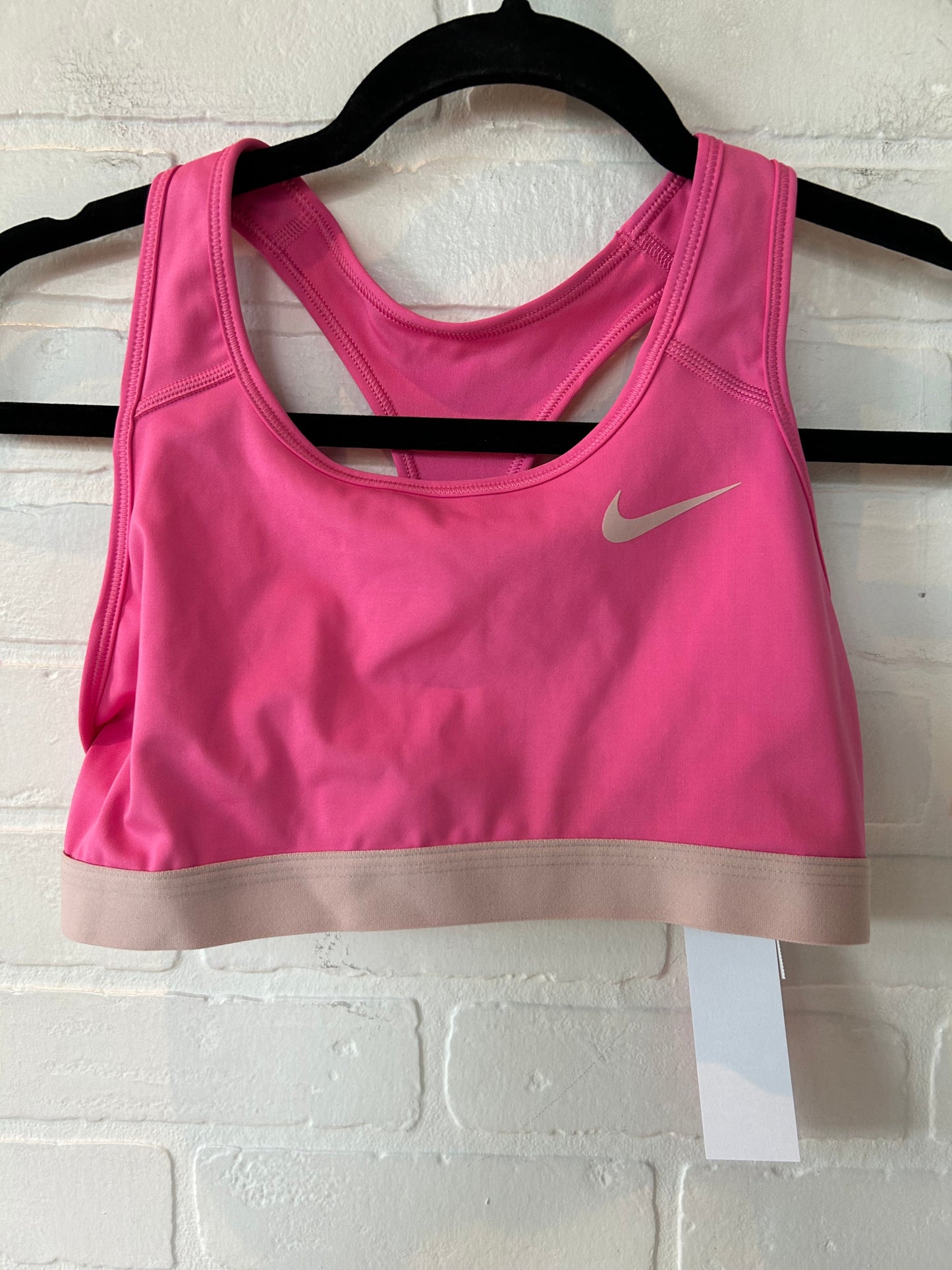 Pink Athletic Bra Nike, Size M