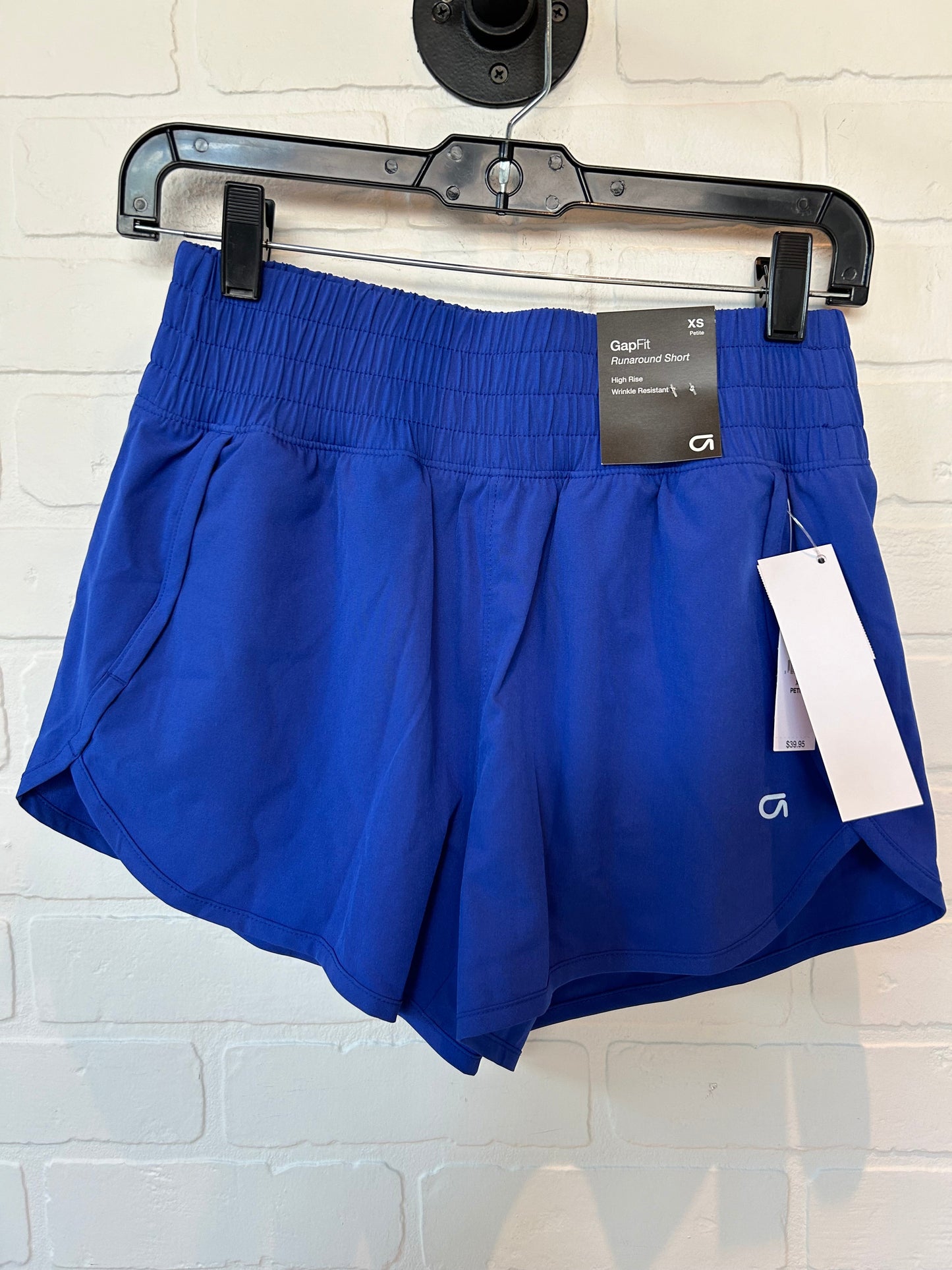 Blue Athletic Shorts Gapfit, Size 0