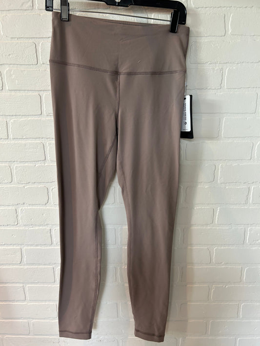 Brown Athletic Leggings 90 Degrees By Reflex, Size 8