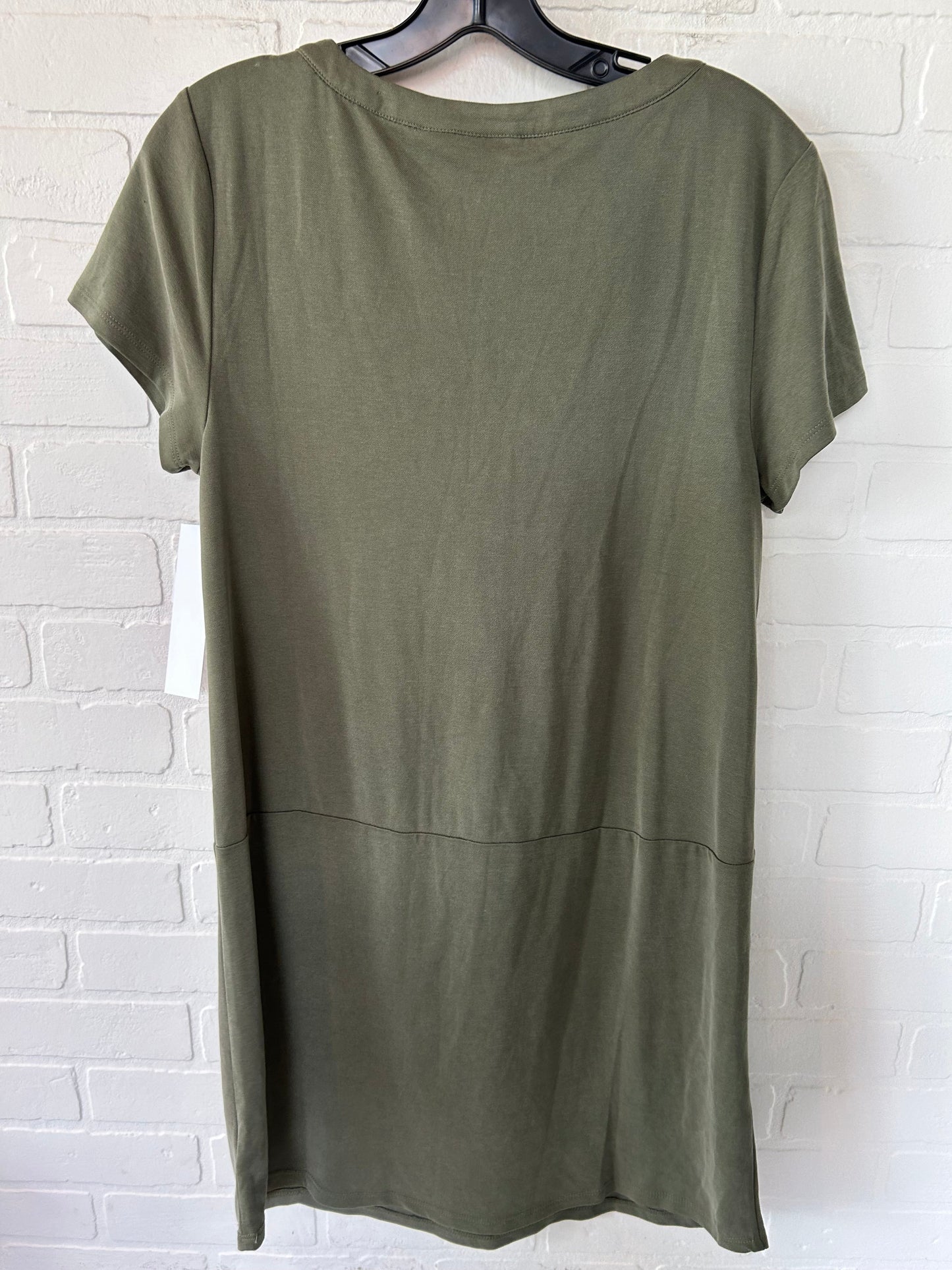 Green Dress Casual Short Tahari By Arthur Levine, Size M