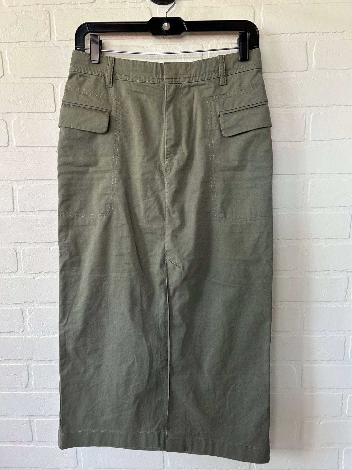 Green Skirt Maxi Gap, Size 4