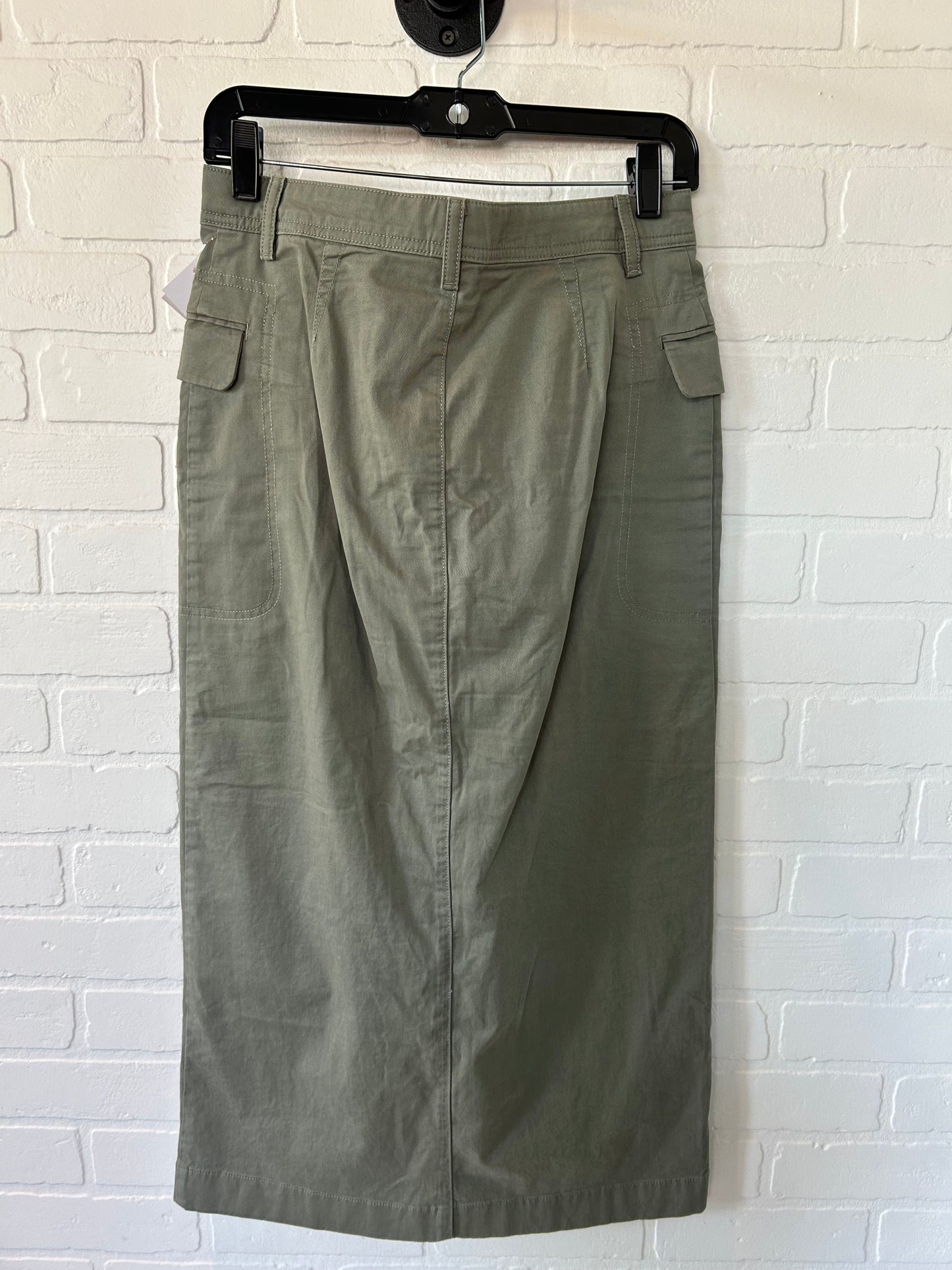 Green Skirt Maxi Gap, Size 4