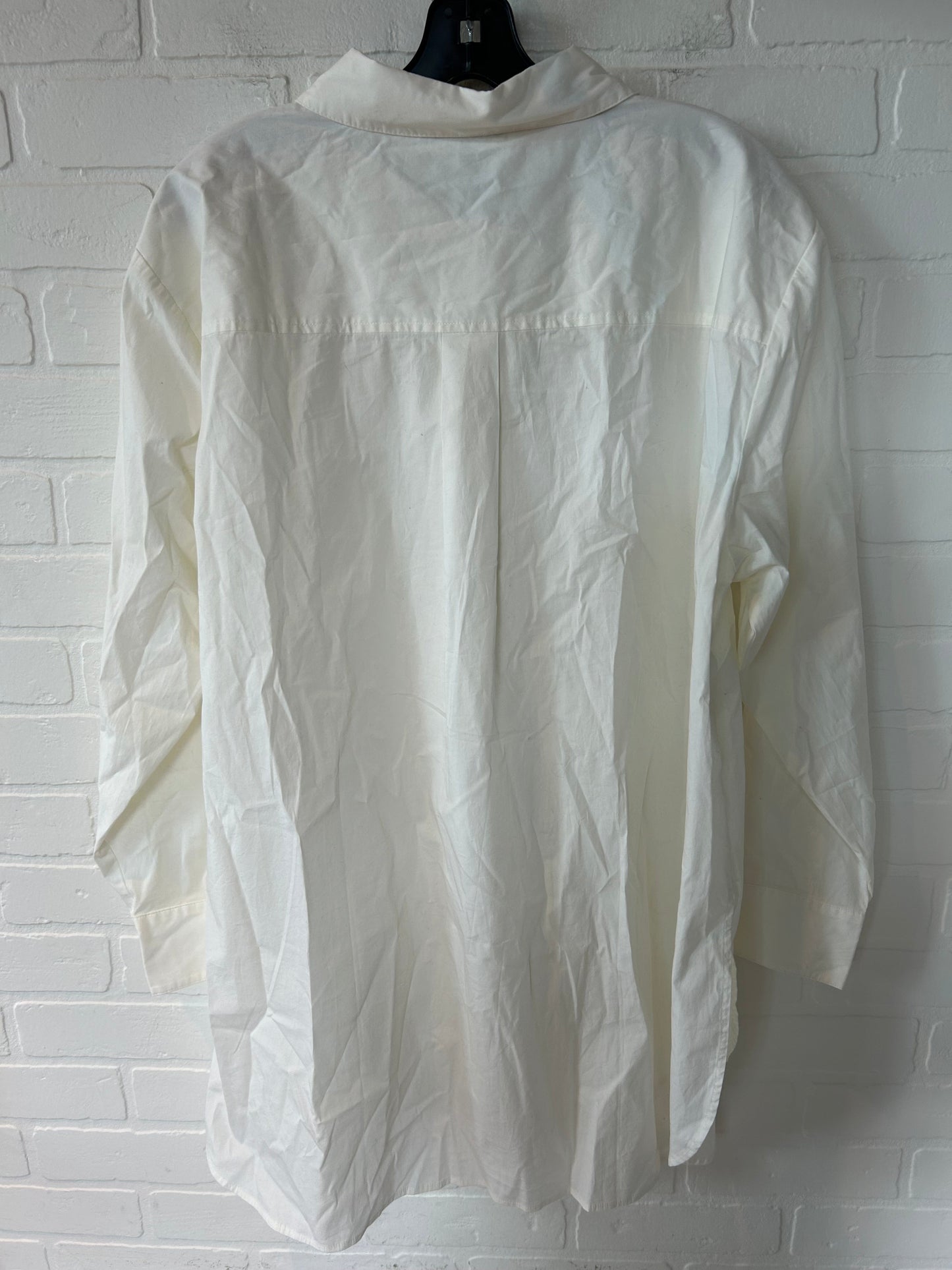 White Tunic Long Sleeve Universal Standard, Size S