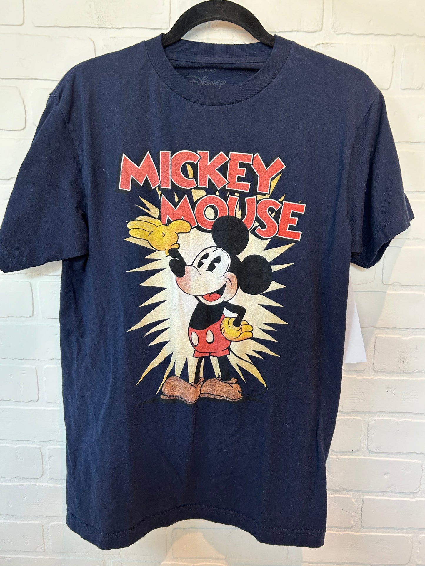 Blue Top Short Sleeve Basic Disney Store, Size M