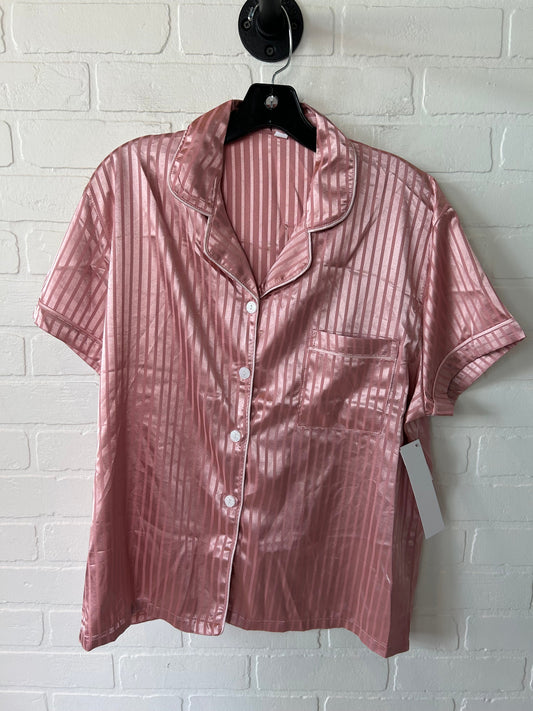 Pink Pajamas 2pc Cme, Size Xl