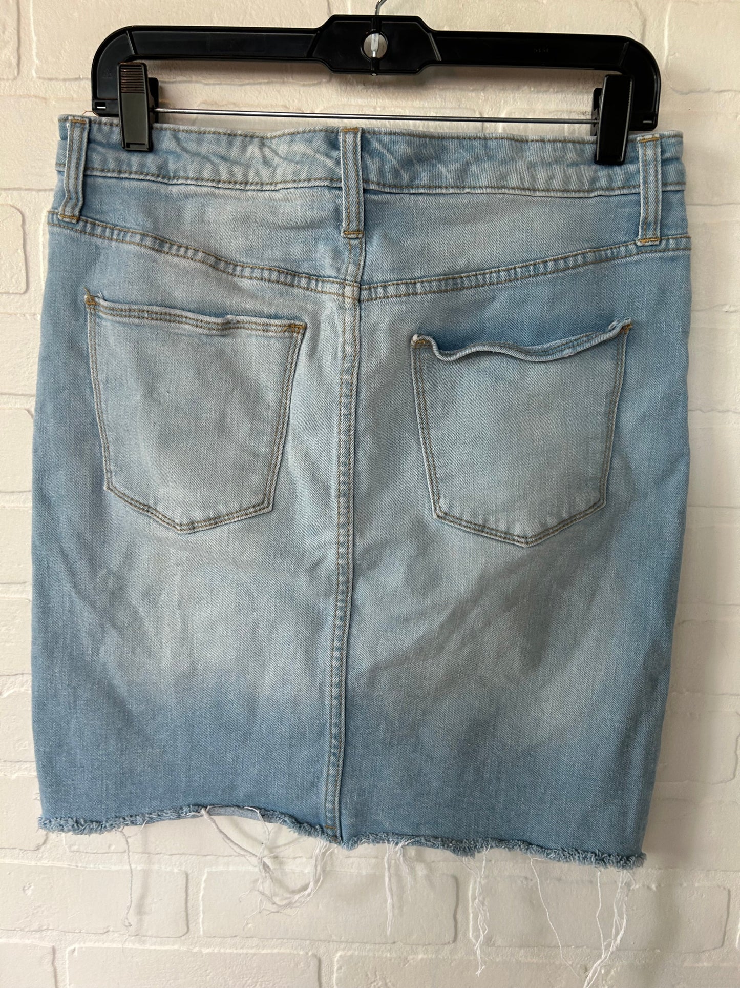 Blue Denim Skirt Mini & Short Universal Thread, Size 10