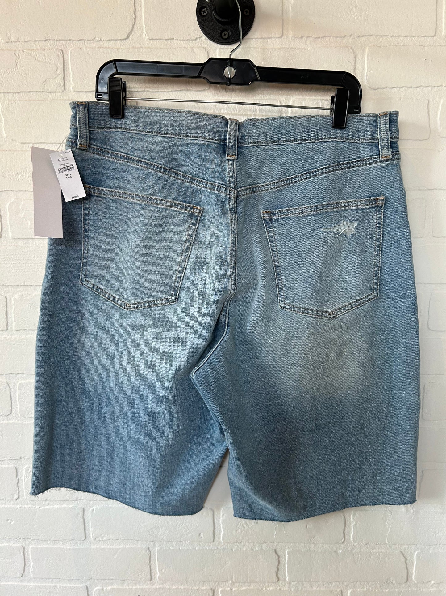 Blue Denim Shorts Gap, Size 14tall