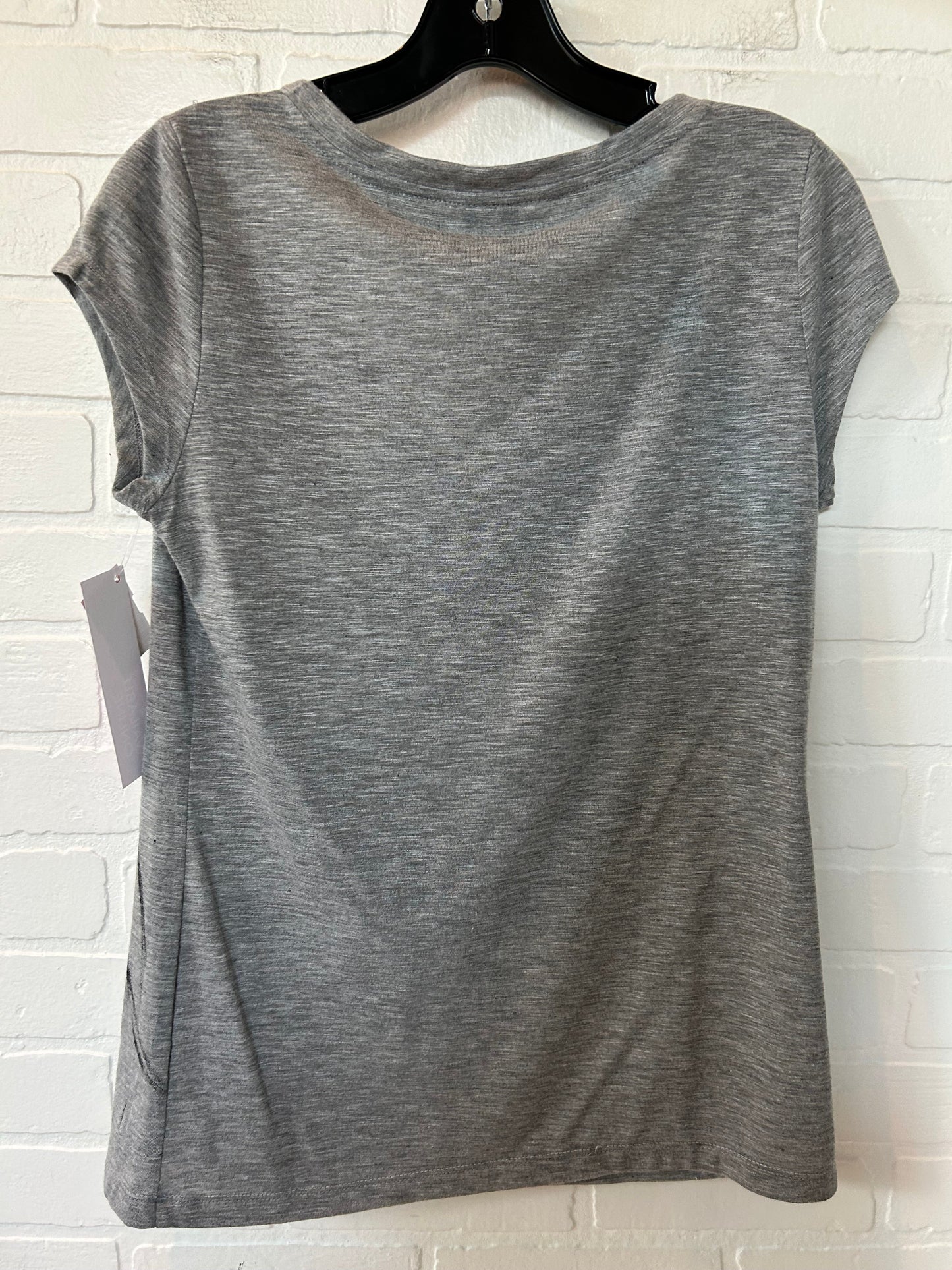 Grey Top Short Sleeve Lc Lauren Conrad, Size S