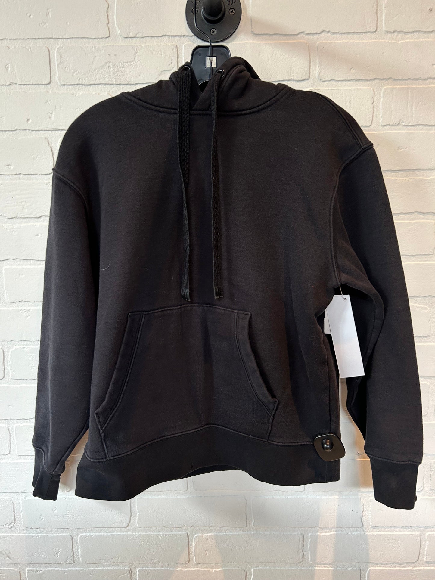 Black Athletic Sweatshirt Hoodie Athleta, Size S