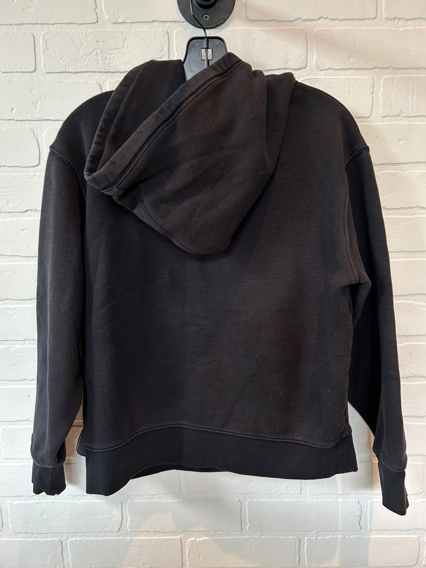 Black Athletic Sweatshirt Hoodie Athleta, Size S