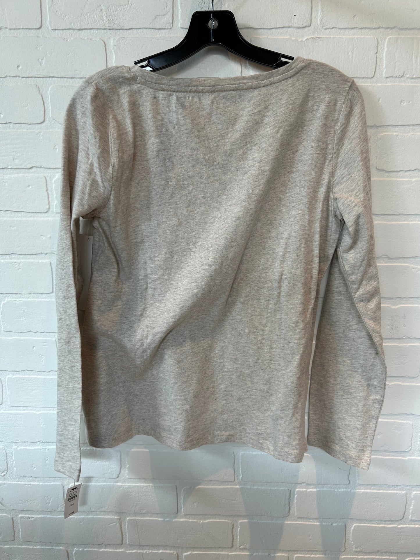 Tan Top Long Sleeve Talbots, Size M