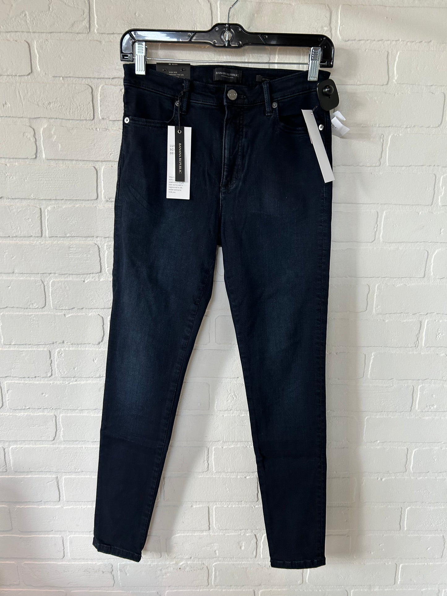 Blue Denim Jeans Skinny Banana Republic, Size 6