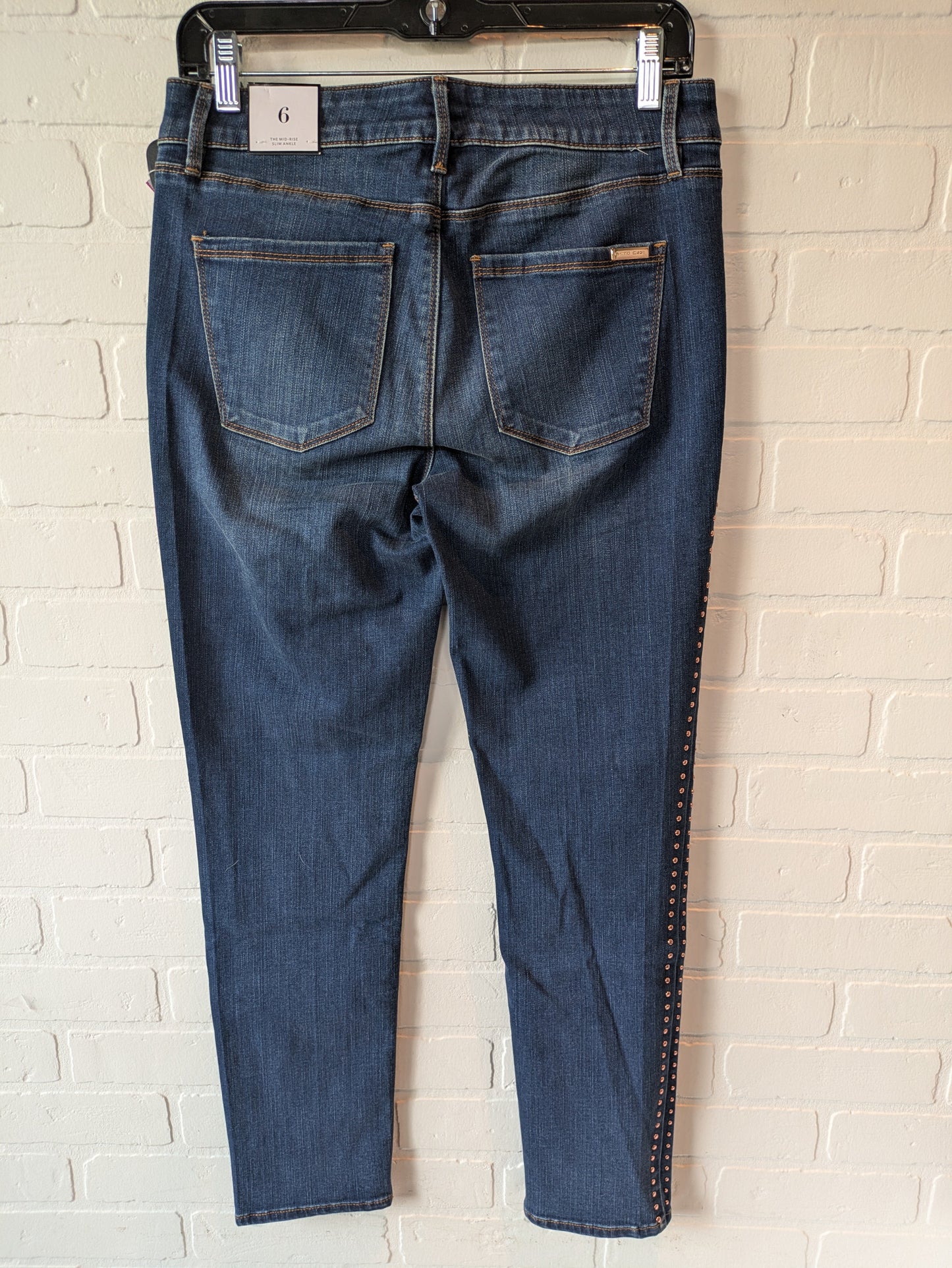 Blue Denim Jeans Boyfriend White House Black Market, Size 6