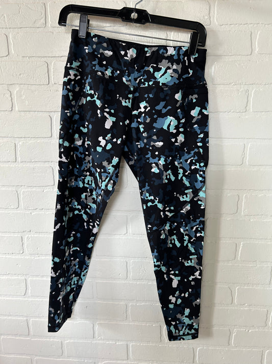 Black & Blue Athletic Leggings Sweaty Betty, Size 4