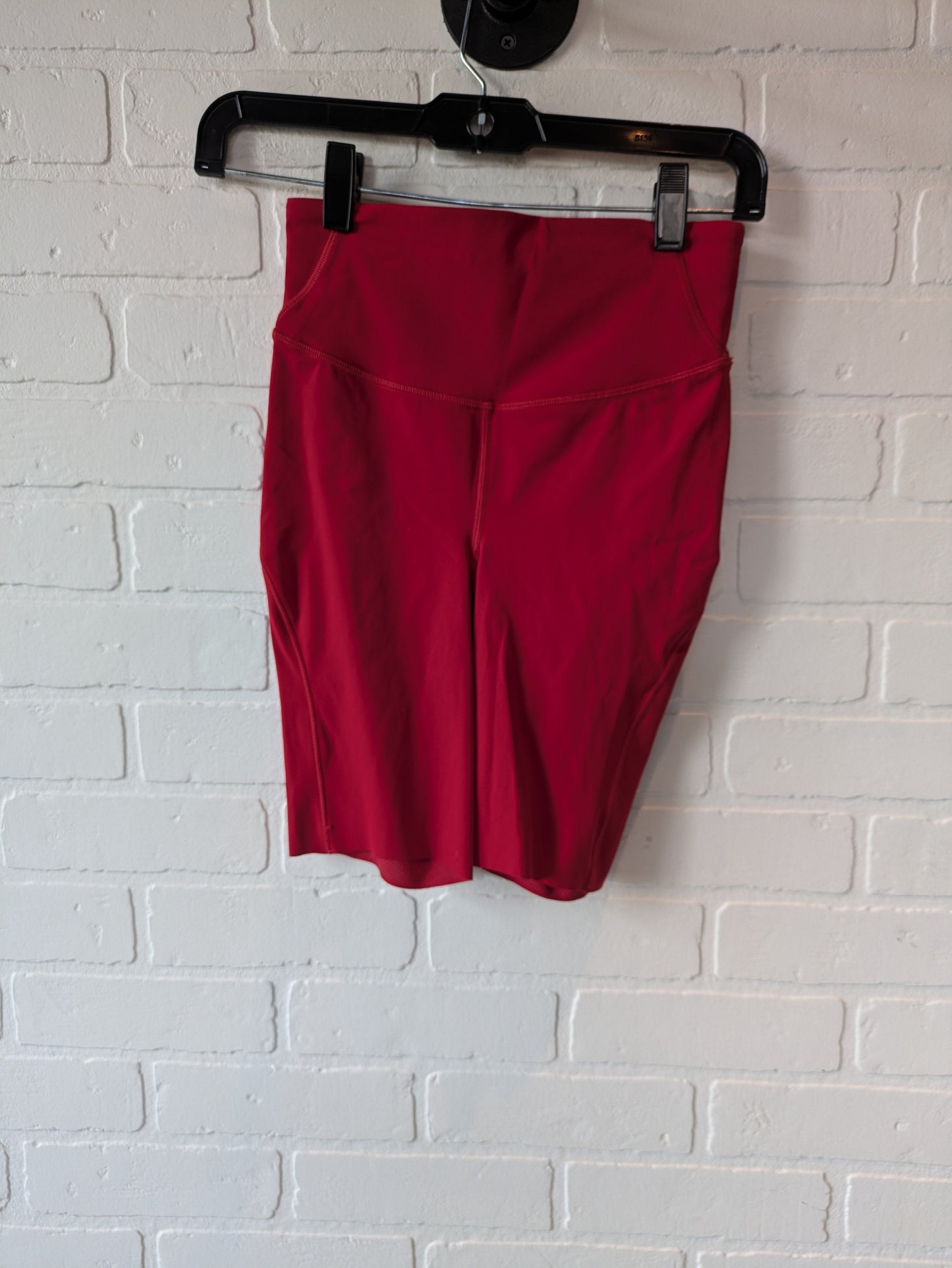 Red Athletic Shorts Lululemon, Size 4