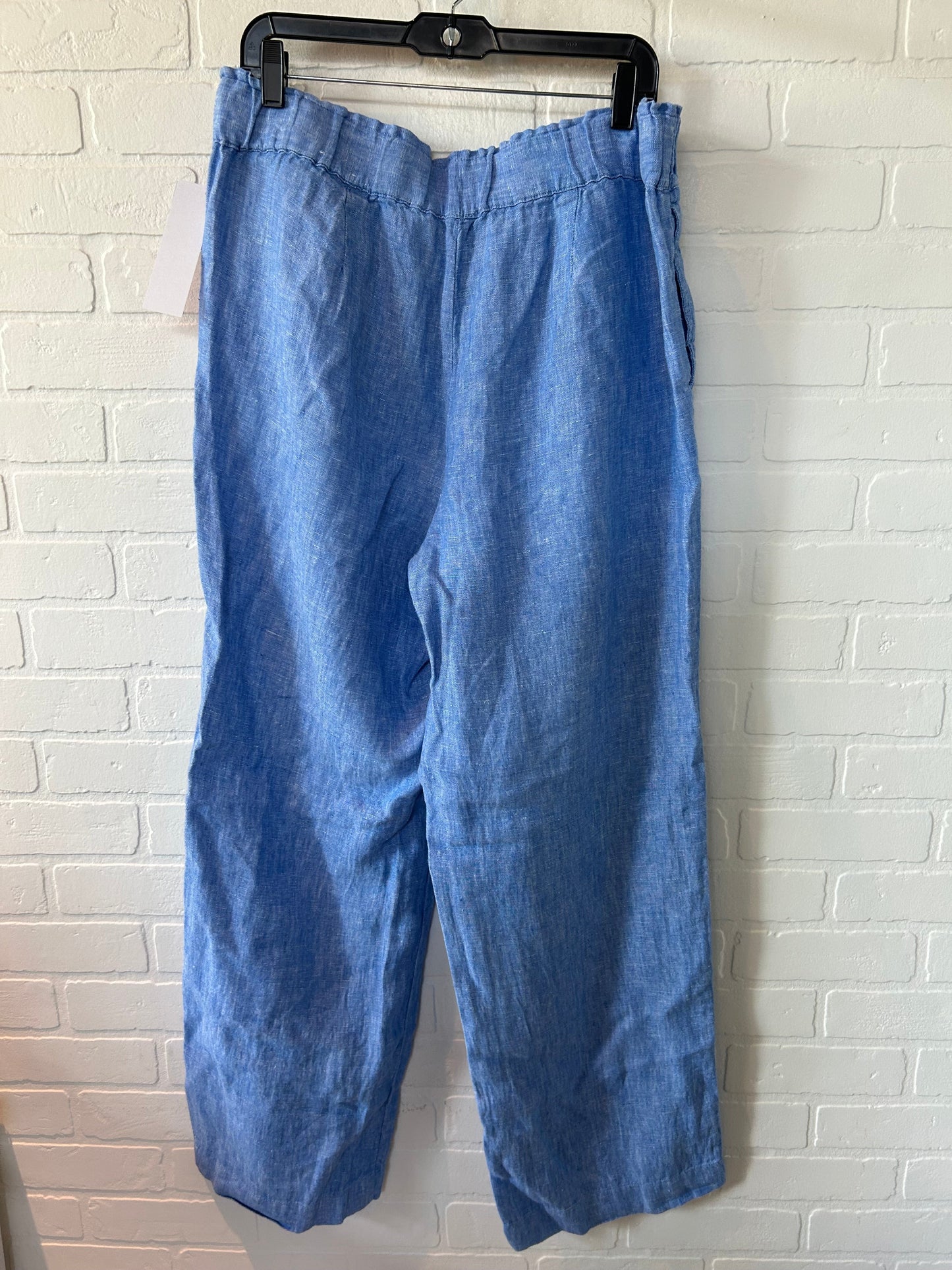 Blue Pants Linen Talbots, Size 12