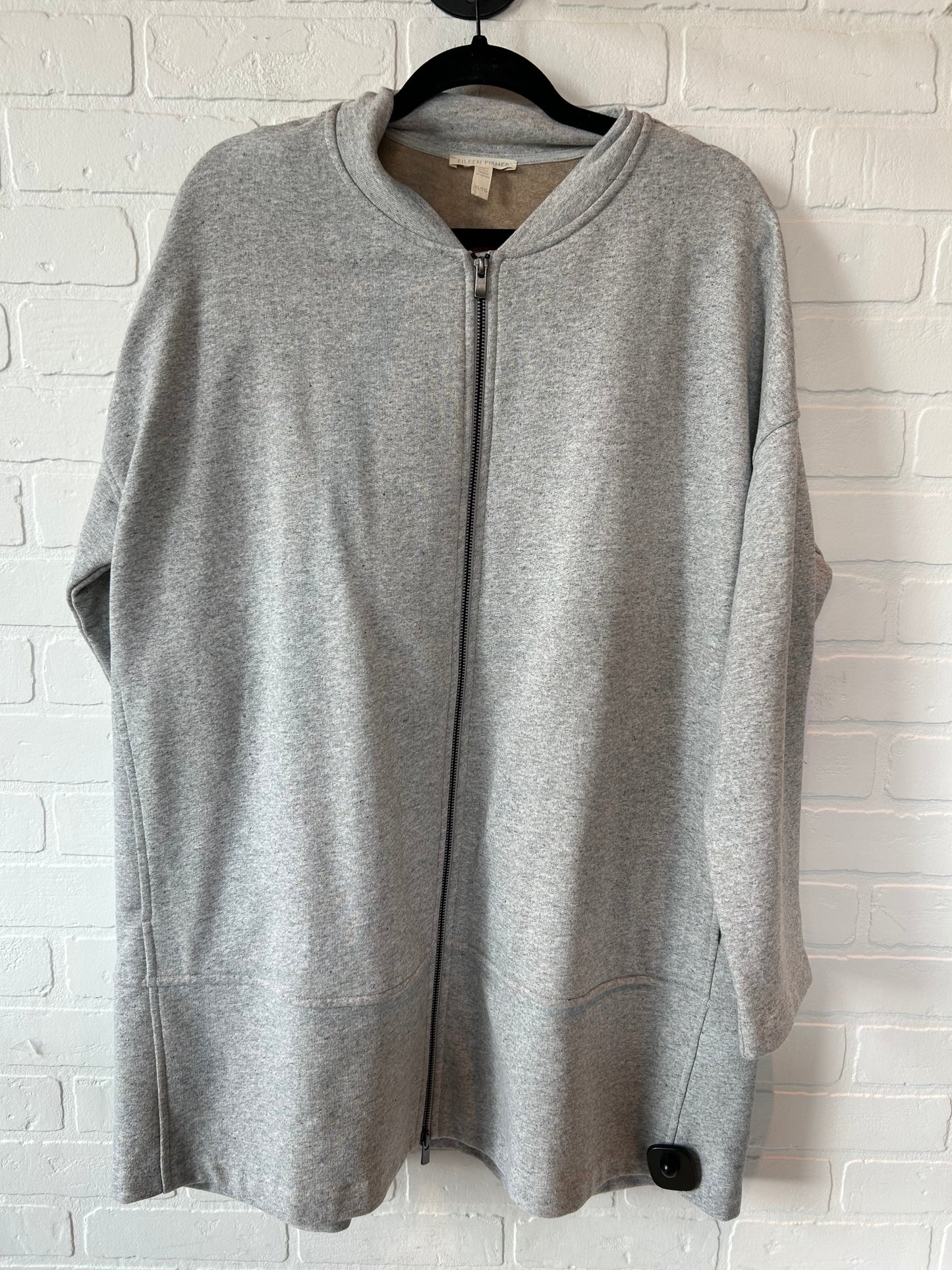 Grey Cardigan Eileen Fisher, Size Xl