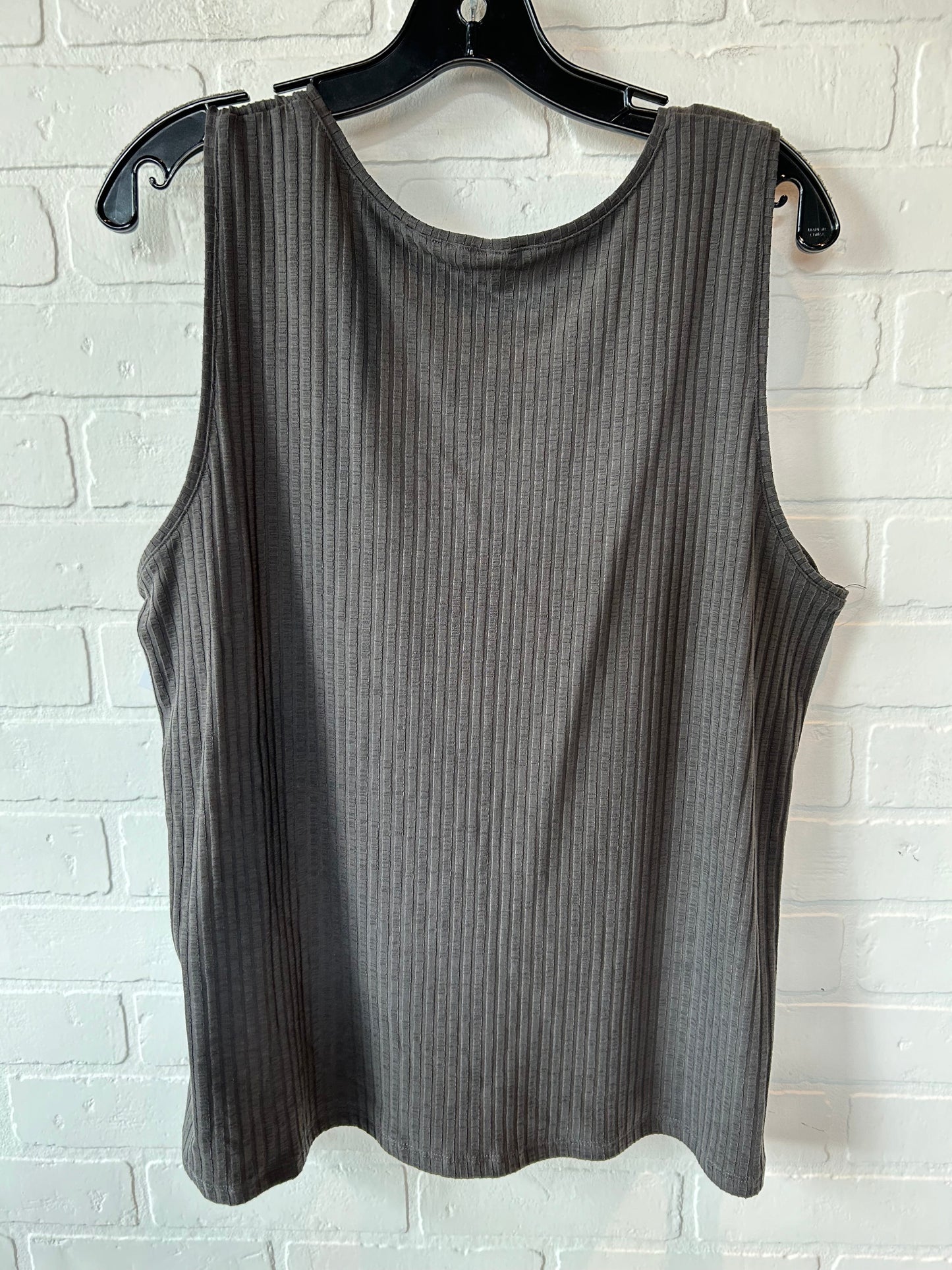 Grey Top Sleeveless Eileen Fisher, Size Xl