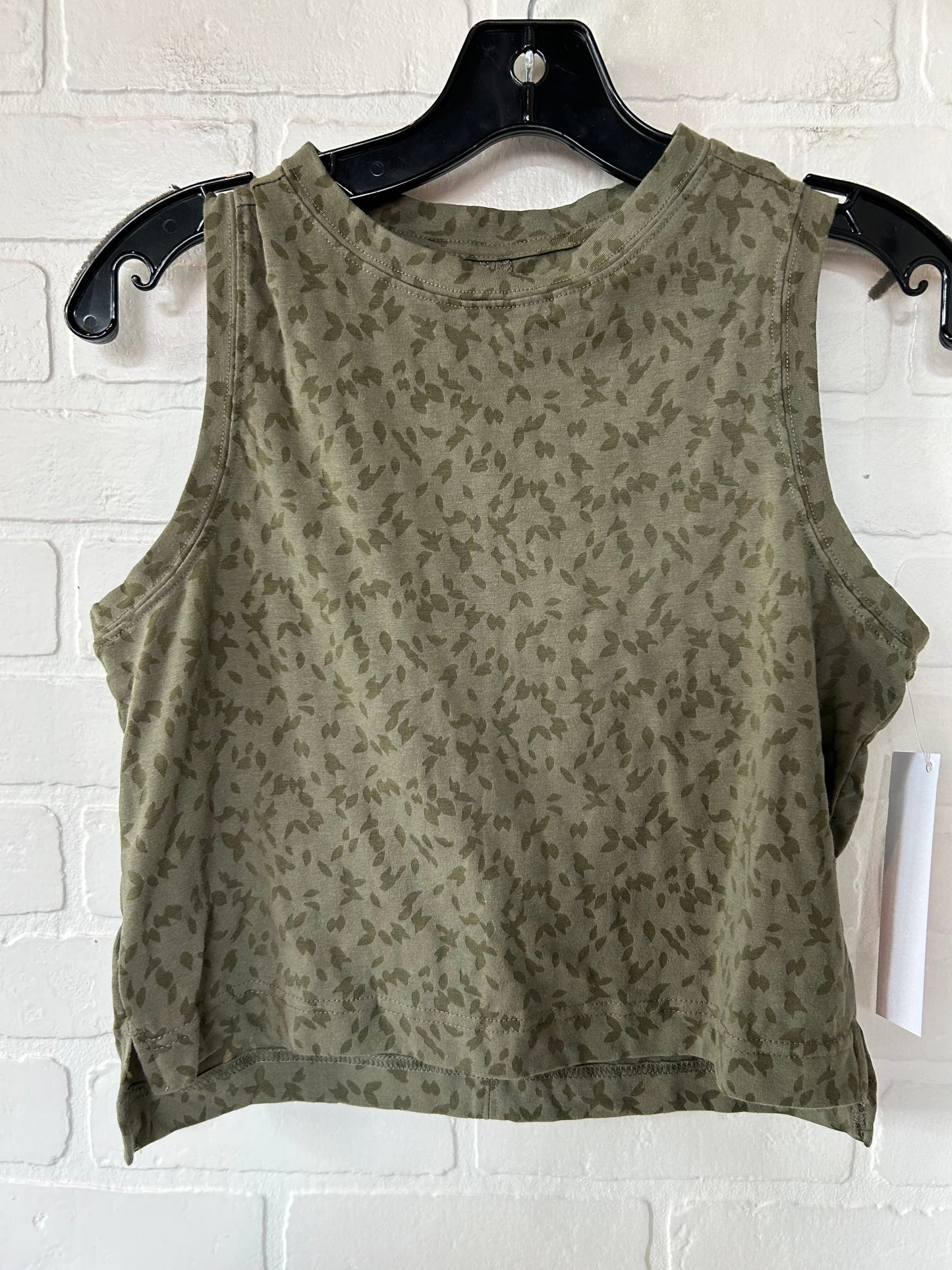 Green Athletic Tank Top All In Motion, Size Xs