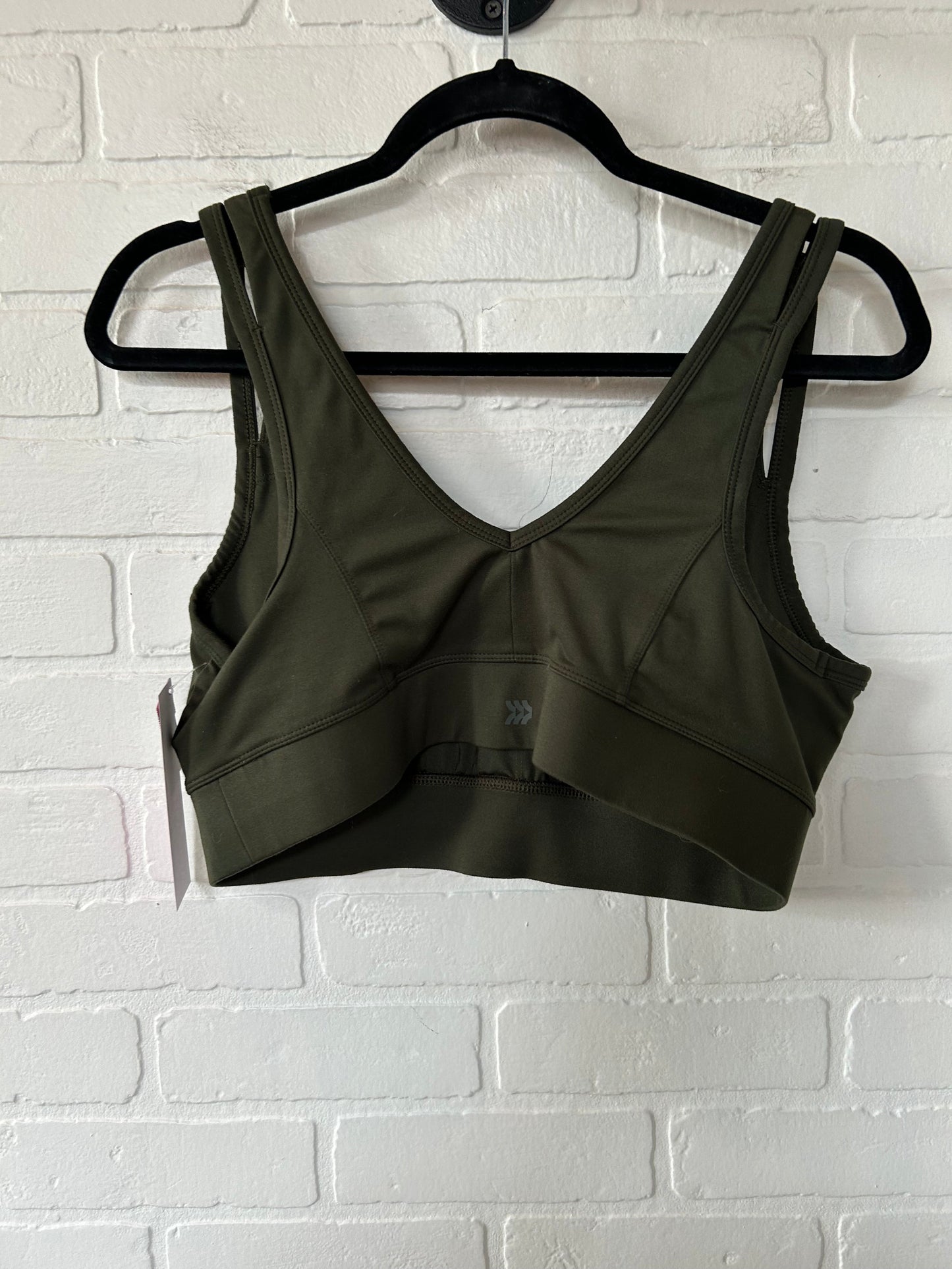 Green Athletic Bra All In Motion, Size Xl